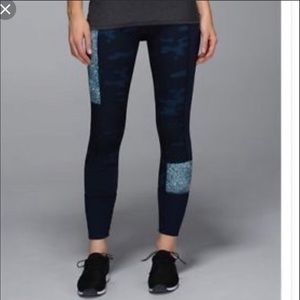 Lululemon Limited Addition Rare Patchwork Camo